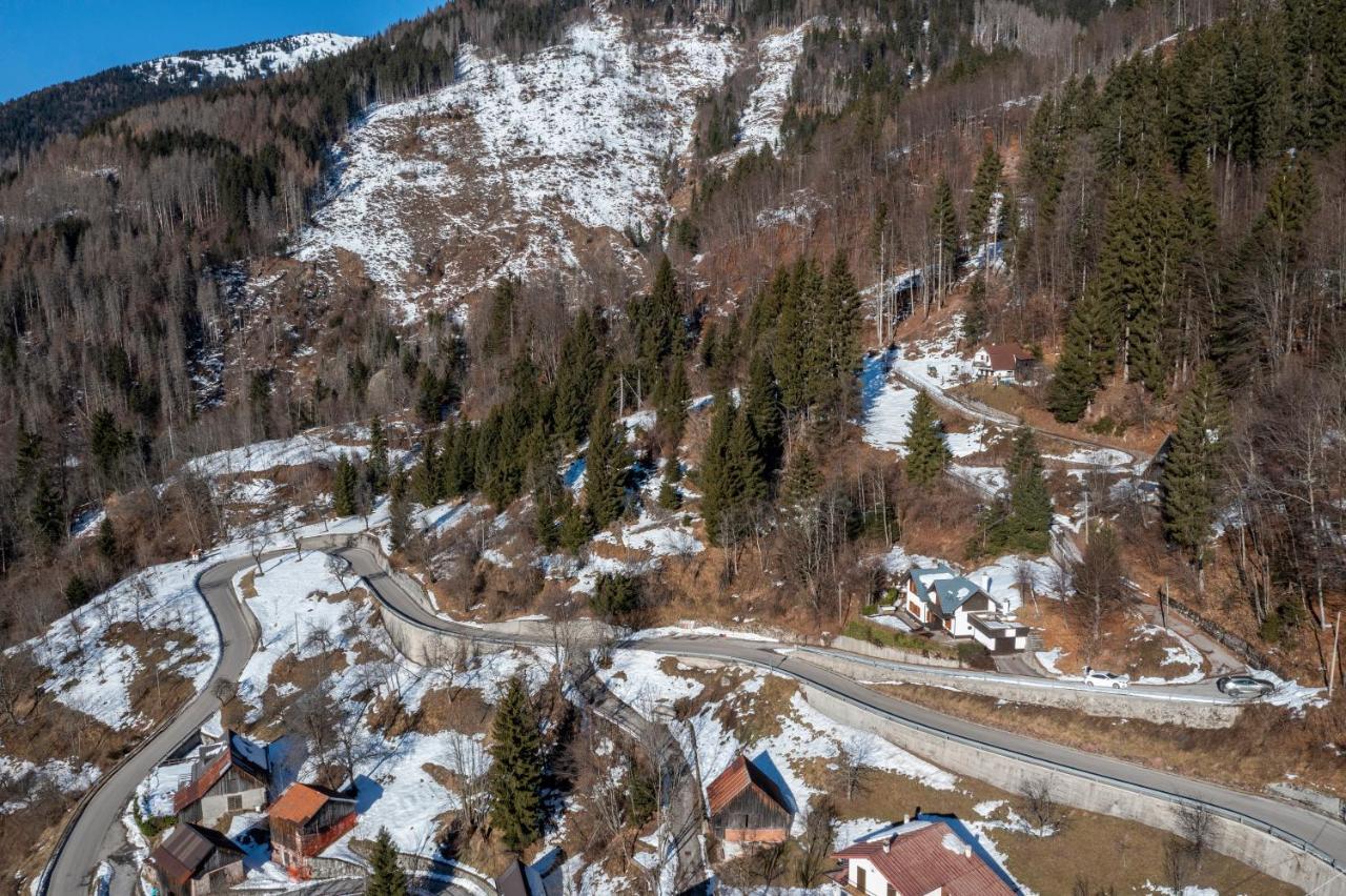 Panoramic House Carnia - Mountain View Apt With Parking And Terraces Villa Ligosullo Eksteriør bilde
