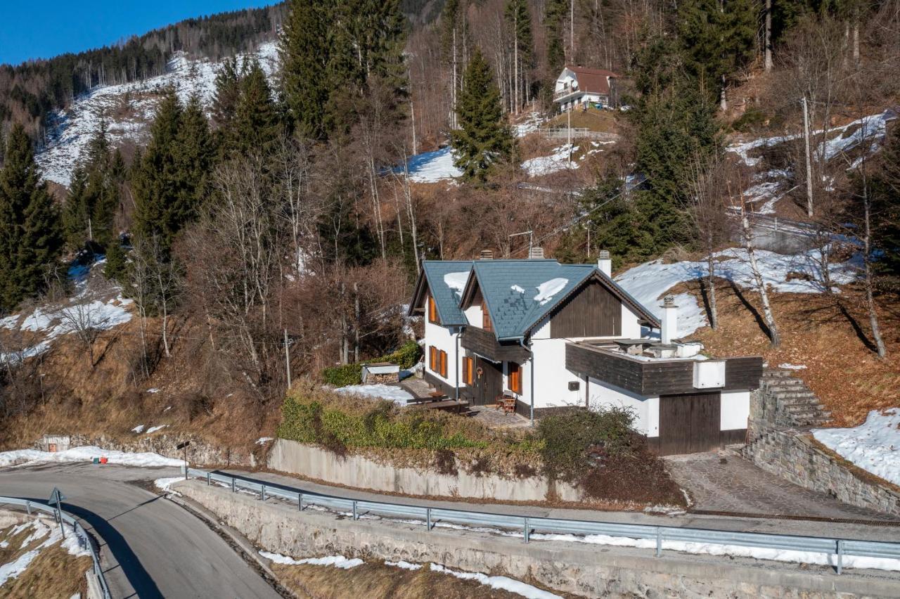 Panoramic House Carnia - Mountain View Apt With Parking And Terraces Villa Ligosullo Eksteriør bilde