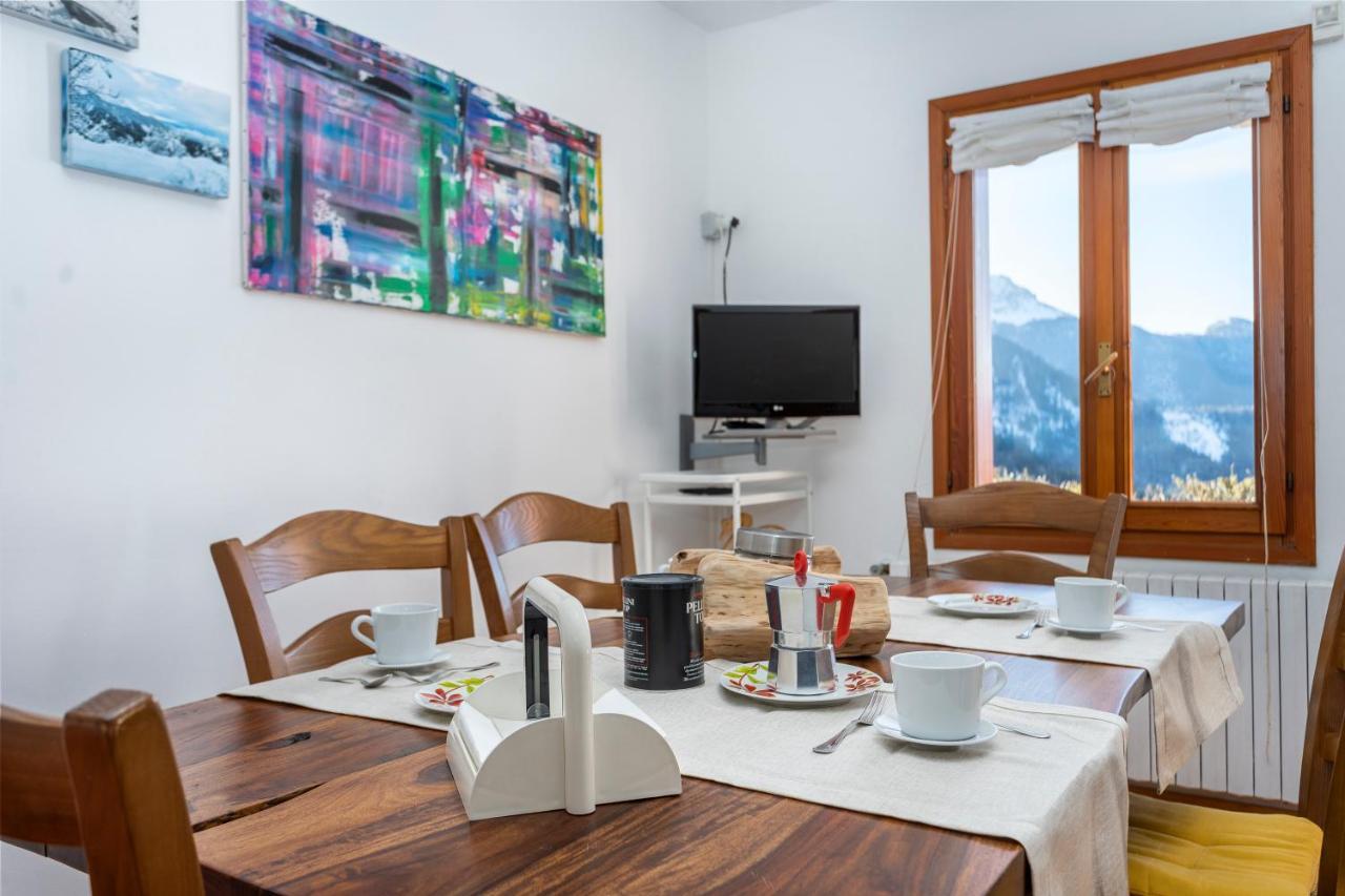 Panoramic House Carnia - Mountain View Apt With Parking And Terraces Villa Ligosullo Eksteriør bilde