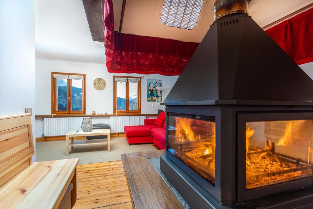 Panoramic House Carnia - Mountain View Apt With Parking And Terraces Villa Ligosullo Eksteriør bilde